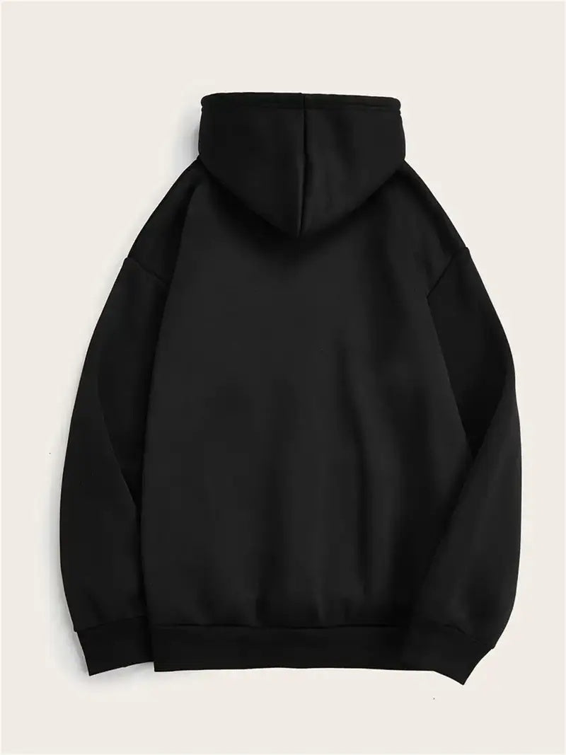 Women's Halloween Print Hoodie With Kangaroo Pocket